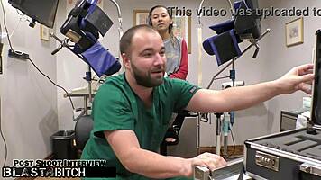 kalani luana's tanned belly blasted by tampa doctor's thick cum load