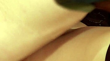 susan snow rides her boyfriend wildly through snow in outdoor quickie