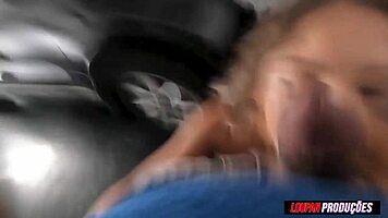 Skinny Blonde Latina Assfucked Hard In Car By Brazilian Amateur Cock Pounders!