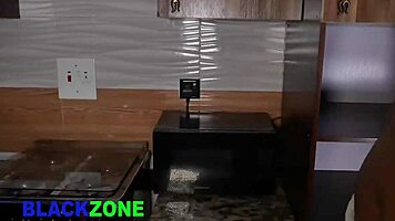 Sexy ebony babe's sweet juicy pussy close-up