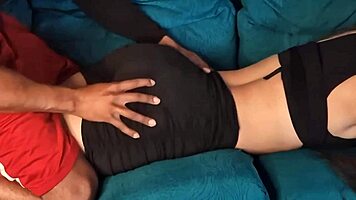 massage leads straight to deep anal surprise