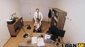 i seduced stanley johnson's young customer and fucked her office hard