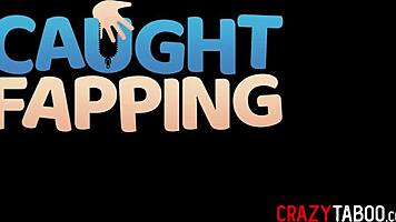 Braces Teen Khloe Kapri Caught Masturbating Gets Pounded