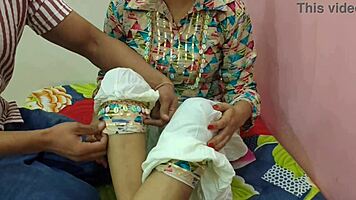 Raw passion surges in first intense Desi fuck with Hindi moans