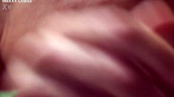 This petite 18yo babe's natural tits bounce wildly during their passionate kissing and sex session