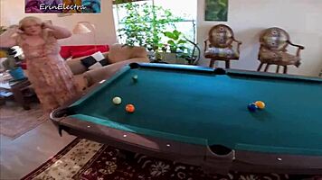 Milf Takes Monster Cock After Losing Pool Bet