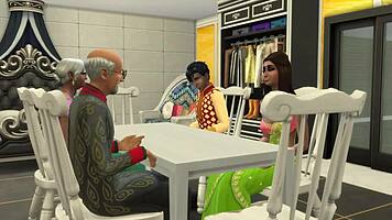 Bound Desi Pair Fucks Passionately for Cash