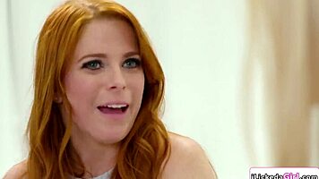 ex and girlfriend join for wild threesome pussy licking fun