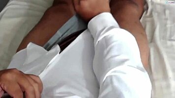 bought thick toy for american girlfriend's explosive orgasms at work