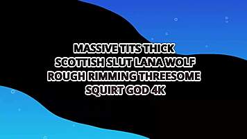 brad knight pounds lana wolf's throat in brutal face fuck domination