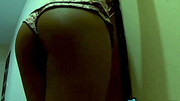 shocked finding young brazilian beauty home ready for taboo morning cock ride