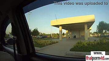 Petite Small-Titted Amateur Asian Cherry Rides Big White Cock Relaxed