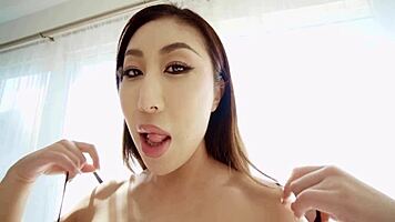 Nicole Doshi Squirts From Intense Double Penetration Pounding!