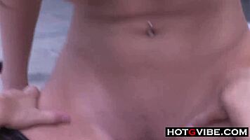Whoa, big tits brunette babe loving that cock outdoors with toys 😍🍆💦 high def fun!