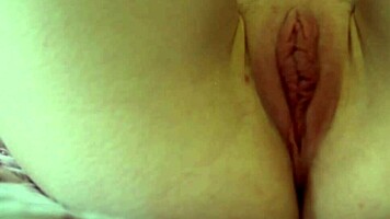 my skinny girlfriend flaunts small tits and pussy long