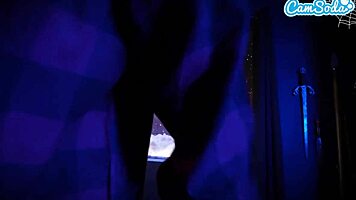 Tiny Milf Fucks Werewolf Boyfriend's BBC to Save Him!