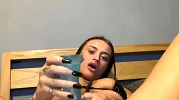 Yo, This Goth Chick Rides Dick Till She Bursts!