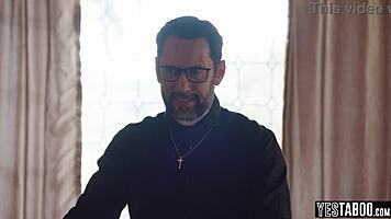Horny Priest Pounds Curvy Teen Hard Anal Deep