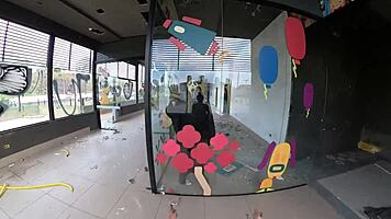 INSANE HOSPITAL HALLOWEEN behind scenes uncut nerd emo milf action