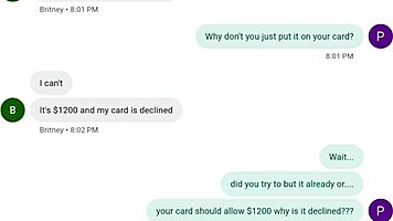 Teen Slut Pays Debt with Shaved Cunt Hole Blowjob