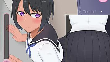 voyeur fingers wet girl to orgasm on crowded train