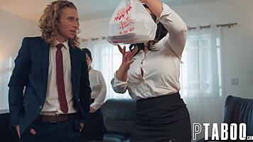 michael vegas shares karla in cum-drenched threesome