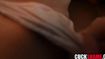 Hubby Watches Me Get Wrecked By That Older Bull's Massive Cock Thrusts