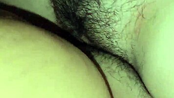 watching tv turns into sensual homemade couple creampie session
