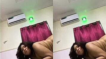 new lactating mommy with huge milky natural tits craves monster cock deep inside