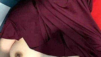 wanna creampie this exotic hijab asian pussy doggystyle till dripping?
