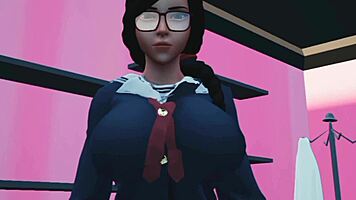 Indian housewife bent over for boss office pounding