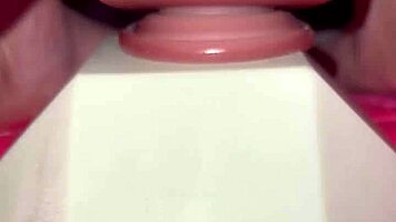TINY REDHEAD Rides HUGE Fence Post COCK To Juicy Orgasm!