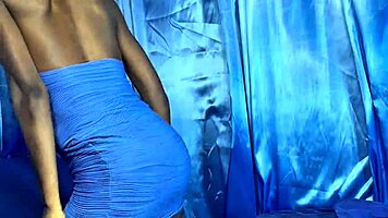 hey check abena's sexy slim body erotic dance before assbanging