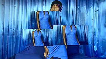 hey check abena's sexy slim body erotic dance before assbanging