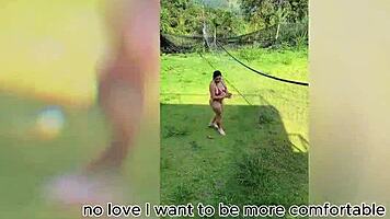 Hey, taste this delicious outdoor blowjob from horny milf Enm Diamond?