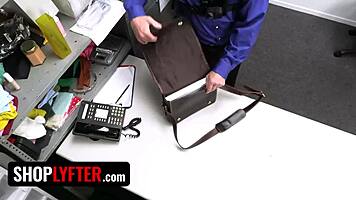 oh fuck this cute pierced alt girl rough for stealin!!