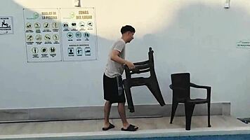 Shy Sunscreen Rub Turns Into Juliana's Big Cock Craving