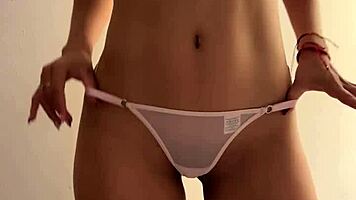 colombian 19yo strips and teases ripping clothes off