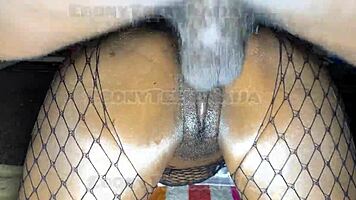 Naughty student blackmailed into dripping wet pussy doggystyle bang