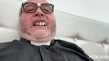 Chubby student Rebeca Addams punished by teacher Damian in hardcore session with blowjob doggystyle and cum