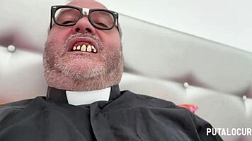 Chubby student Rebeca Addams punished by teacher Damian in hardcore session with blowjob doggystyle and cum