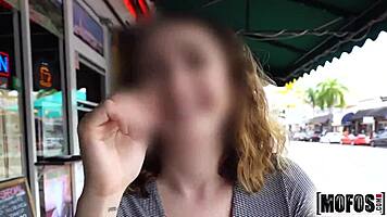 Petite Kitty Caprice Wet Pussy Public Pickup Fuck