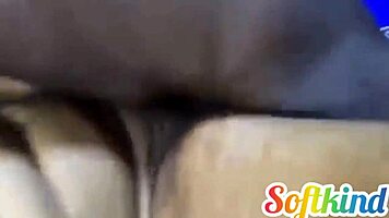 Why won't she stop screaming on my long black cock while I pound her pussy?