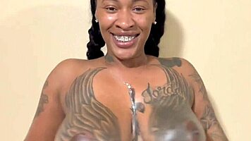 Sexy big booty milf meets jim stud for doggy style action