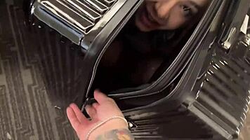 airport slut ready for my double creampie pounding?