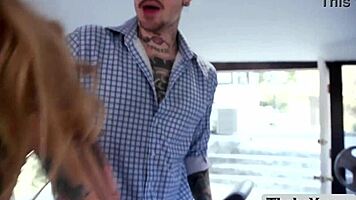 Raw Urge Bareback Shemale Friend Behind Wife's Back