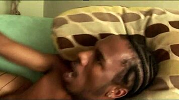 black teen 18+ loving her first huge black cock thrill