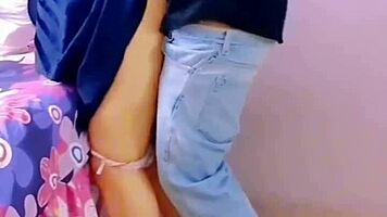 mexican schoolgirl broom tease fails tight anal virgin