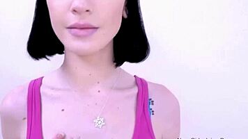 Sultry Brunette Model Fucked Hard During Steamy Casting Couch Interview