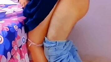 skinny mexican schoolgirl takes outdoor anal creampie then slurps cum balls deep homemade